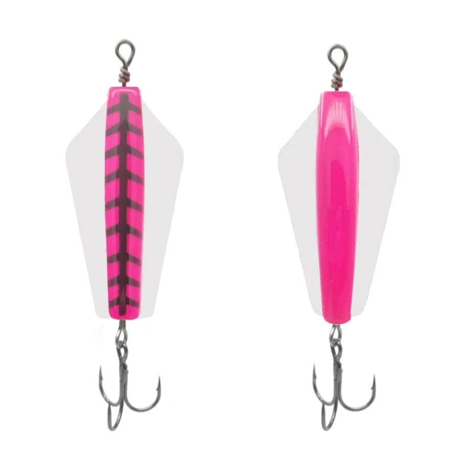 Torpedo Hydrofoil Spoons (Tazmanian Devil Lure) - LARGE