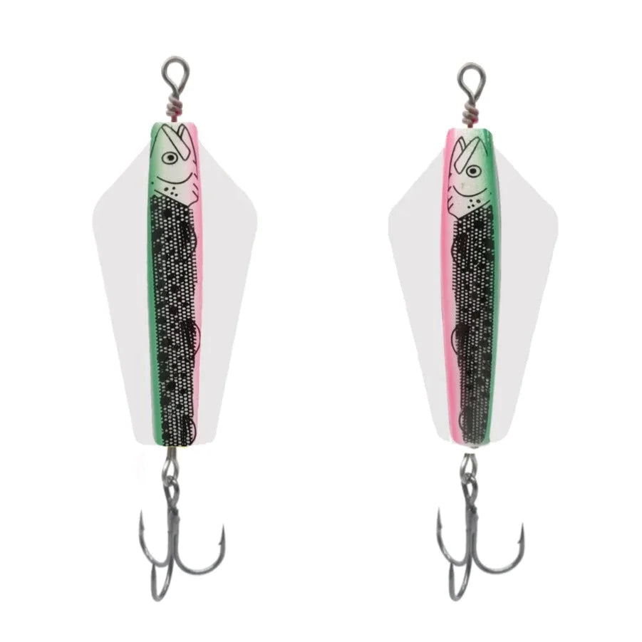 Torpedo Hydrofoil Spoons (Tazmanian Devil Lure) - LARGE