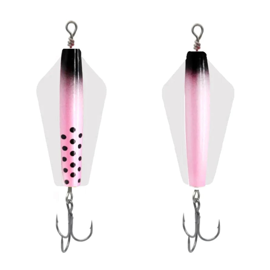 Torpedo Hydrofoil Spoons (Tazmanian Devil Lure) - LARGE