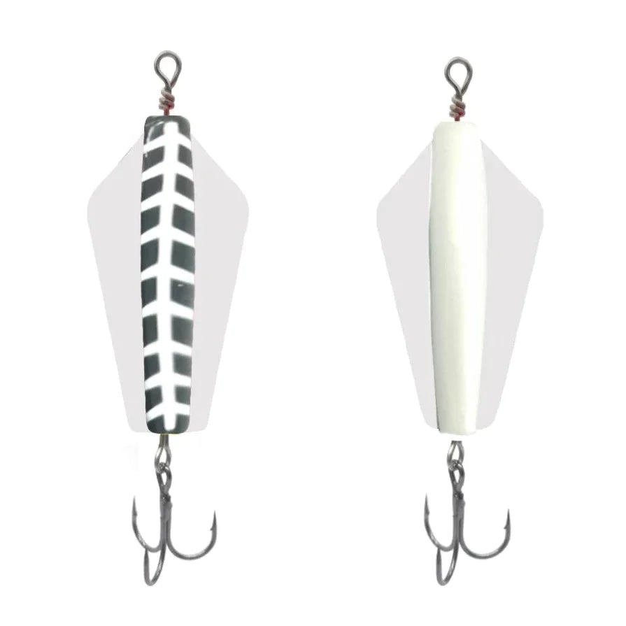 Torpedo Hydrofoil Spoons (Tazmanian Devil Lure) - LARGE