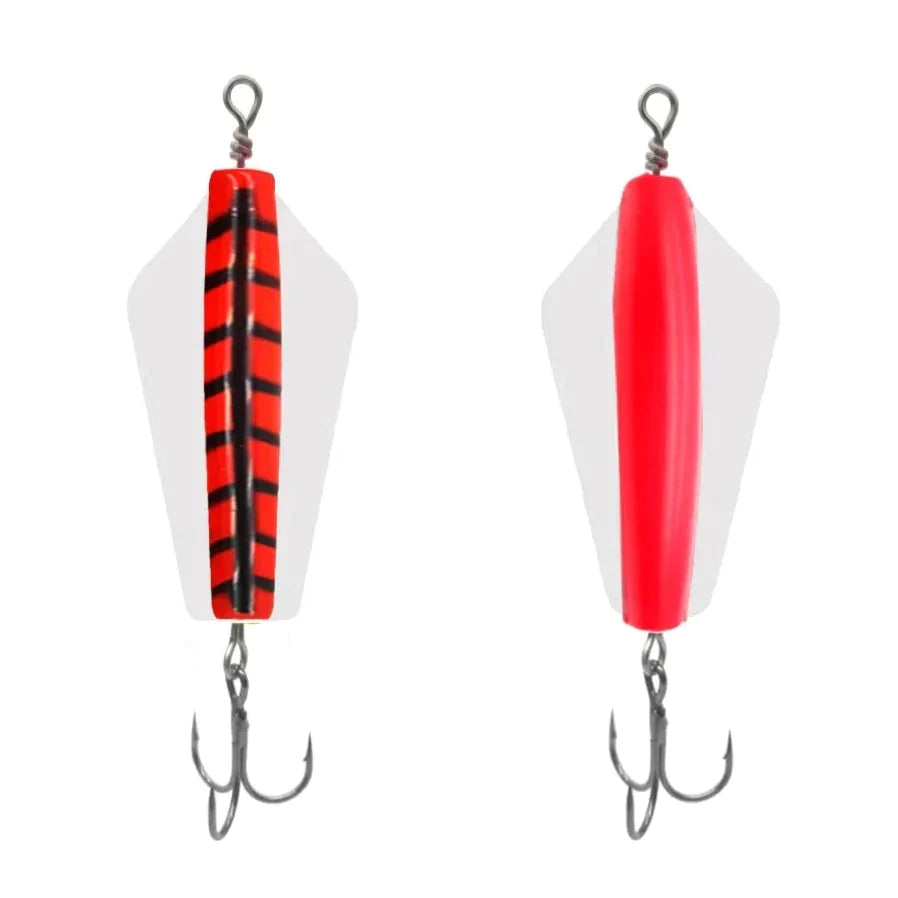 Torpedo Hydrofoil Spoons (Tazmanian Devil Lure) - MEDIUM