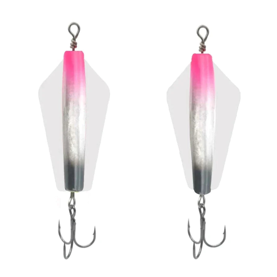 Torpedo Hydrofoil Spoons (Tazmanian Devil Lure) - MEDIUM