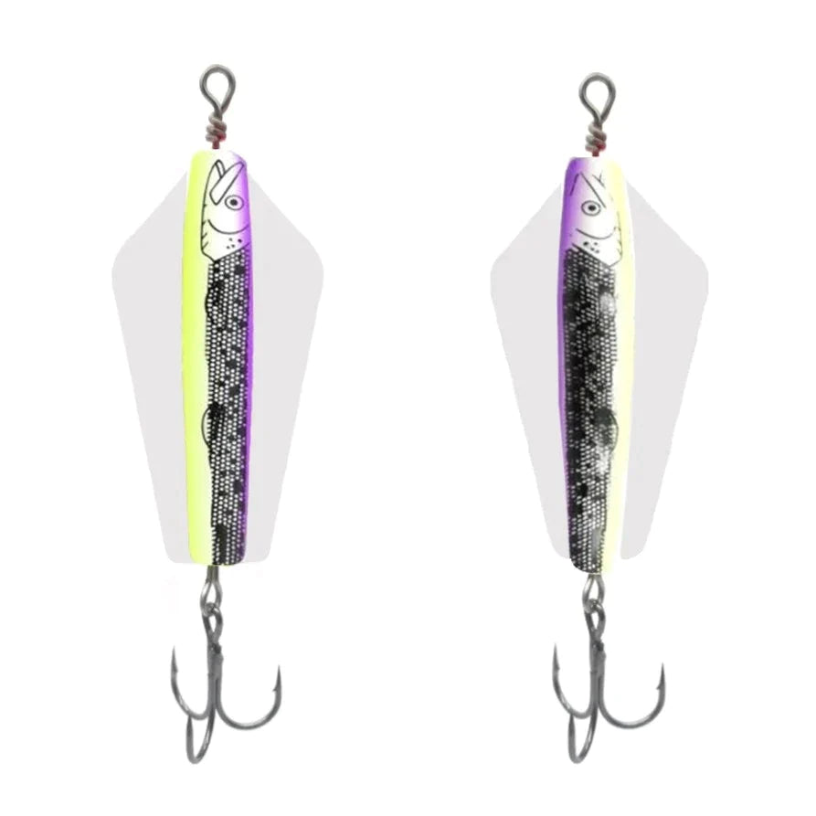 Torpedo Hydrofoil Spoons (Tazmanian Devil Lure) - MEDIUM