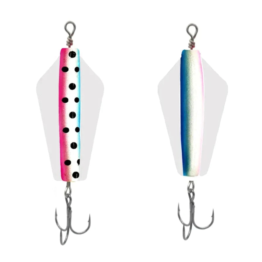 Torpedo Hydrofoil Spoons (Tazmanian Devil Lure) - MEDIUM