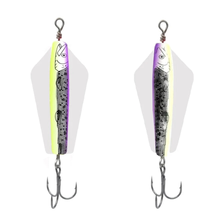 Torpedo Hydrofoil Spoons (Tazmanian Devil Lure) - SMALL