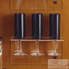 Tray for Wine Glasses to Carry and Store on the Wall P/N 16301